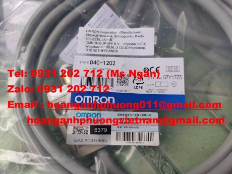 D4C-1202 | Công tắc hành trình | Omron chính hãng