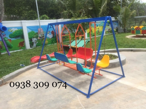 Xích đu trẻ em 3 dạng 8 chỗ ngồi