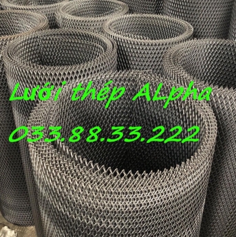 Lưới thép hình thoi 36×101 tôn dày 6ly, sản xuất lưới thép theo yêu cầu