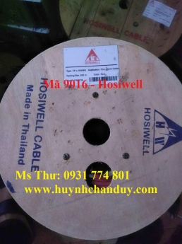Cáp tín hiệu chống nhiễu, chống nước Hosiwell 1 Pair 16AWG (P/N: 9016-AQ-LSZH)