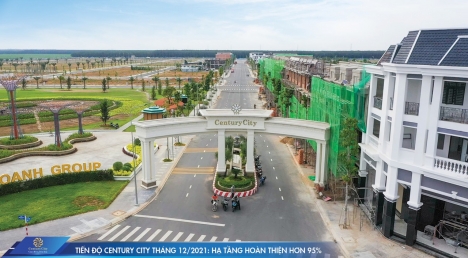 CENTURY CITY - TÂM ĐIỂM KẾT NỐI ĐẦU TƯ - GIAI ĐOẠN CUỐI