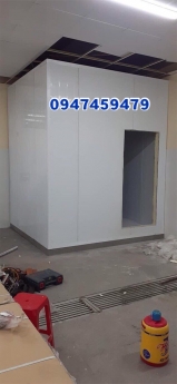 Lắp đặt kho lạnh bảo quản xúc xích cung cấp cho siêu thị