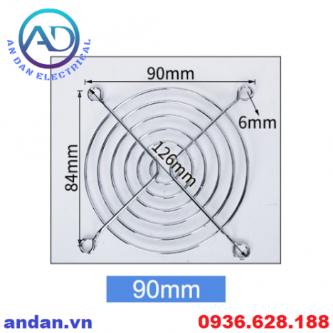 Lưới quạt hút, Fan net cover 90×90, 120x120,150x150, 172x150, 200x200