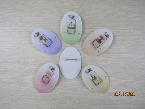 Móc khóa mica thiết kế và sản xuất theo yêu cầu