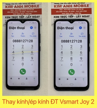 THAY KÍNH/ÉP KÍNH ĐIỆN THOẠI  VSMART JOY 2 LẤY LIỀN - UY TÍN