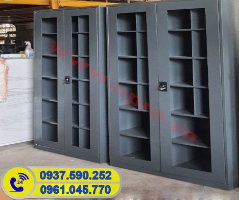 Tủ dụng cụ cơ khí 2 cánh 20 ngăn sơn tĩnh điện - Tủ dụng cụ NPRO