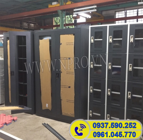 Tủ dụng cụ cơ khí 2 cánh 20 ngăn sơn tĩnh điện - Tủ dụng cụ NPRO