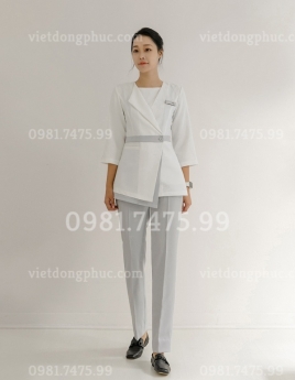 Mẫu  áo spa chuẩn đẹp, thanh lịch mới nhất 2022