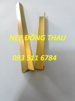 Nẹp nhôm cầu thang - Nẹp T Inox vàng