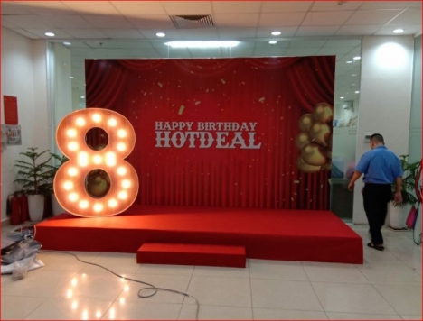 Thiết kế và thi công backdrop tại Hà Nội