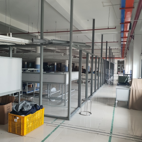 Vách nhôm kính nhà xưởng giá rẻ