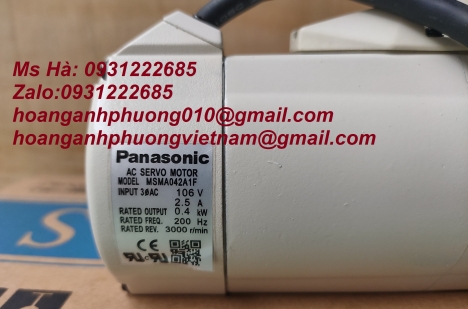 Động cơ servo panasonic MSMA042A1F hàng mới