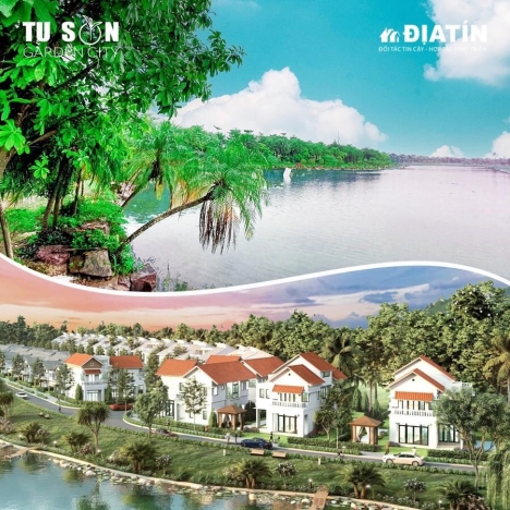 Duy nhất lô LK5 vườn hồng view hồ dự án Nam Hồng Từ Sơn Garden rất đẹp. Giá rẻ nhất, sổ đỏ lâu dài
