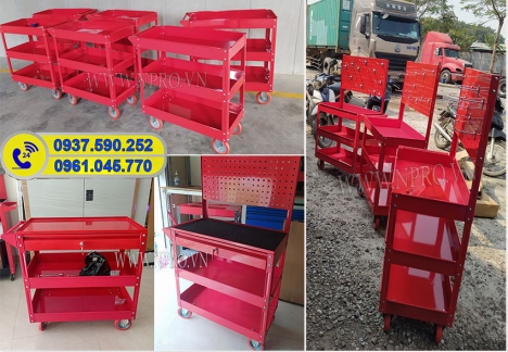 Tủ đồ nghề cơ khí 3 ngăn chính hãng giá rẻ tại HCM, Hà Nội