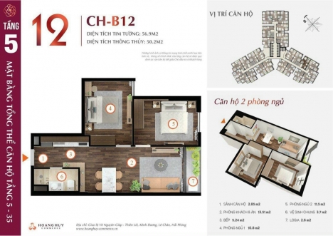 Chung cư Hoàng Huy Commerce Hải Phòng