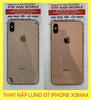 THAY NẮP LƯNG ĐIỆN THOẠI IPHONE XSMAX LẤY LIỀN - UY TÍN