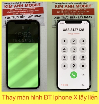 THAY MÀN HÌNH ĐIỆN THOẠI IPHONE X LẤY LIỀN - UY TÍN