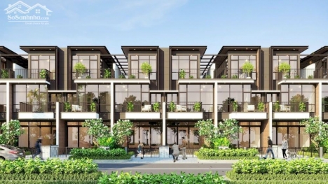 Nhà phố 1 trệt 2 lầu tại Long Thành