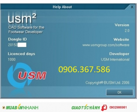 PHẦN MỀM THIẾT KẾ USM, RSPG, SHOEMAKER, SHOEMASTER