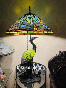 Giao lưu em đèn bàn thân hạc hàng cao cấp