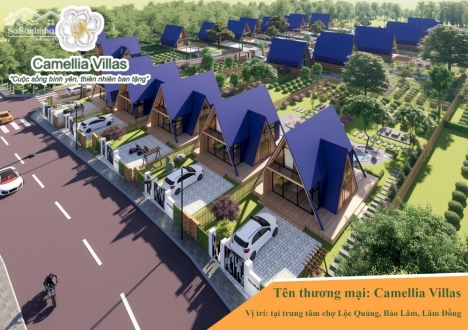 Cần Bán Nhà 1 Trệt 1 Lầu Tại CAMELLIA VILLAS, Huyện Bảo Lâm, Tỉnh Lâm Đồng