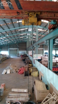 Cho thuê kho 1500m2 KCN Hoà Khánh, cẩu trục 5 tấn, giá rẻ 55.000đ/m2