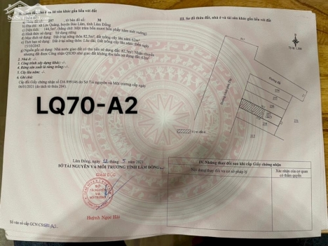 Cần bán đất Lộc Quảng (5x24,5) 75m2 Thổ cư giá chỉ từ 730 triệu – Bảo Lâm – Lâm Đồng