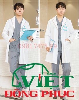 Mẫu áo blouse y sỹ kiểu dáng đẹp, chất lượng tốt, giao hàng Toàn quốc