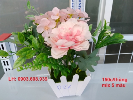 bán sỉ hoa nhựa  gia dụng Vương Ngọc