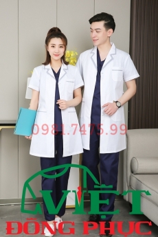 Mẫu áo blouse y sỹ kiểu dáng đẹp, chất lượng tốt, giao hàng Toàn quốc