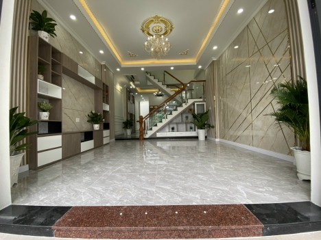 Nhà Lầu Trệt 100m2 - Sân Xe Hơi