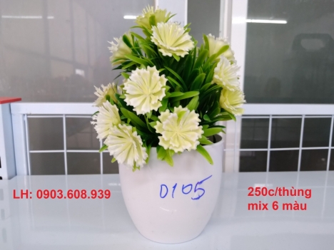 bán sỉ hoa nhựa  gia dụng Vương Ngọc