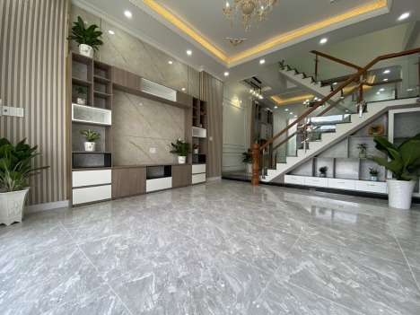Nhà Lầu Trệt 100m2 - Sân Xe Hơi