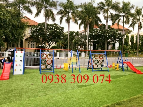 Bộ vận động liên hoàn kết hợp cầu trượt