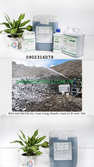 Khử mùi cho bãi rác, trạm trung chuyển, ô chôn lấp - Biostreme 9442F