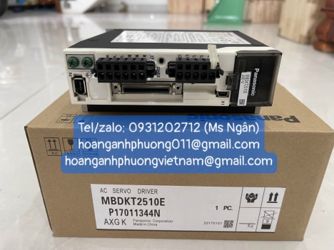 MBDKT2510E Bộ điều khiển Servo Panasonic