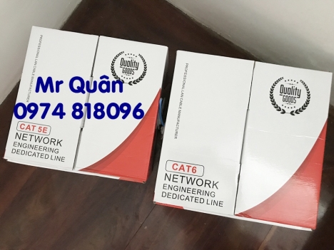 Cáp lan Cat5e, Cáp lan Cat6 giá tốt nhất tại Hà Nội