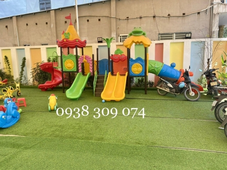 Cầu trượt liên hoàn nhập khẩu cao cấp, rẻ, bền, đẹp
