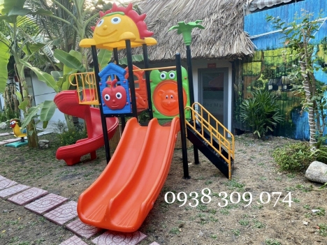 Cầu trượt liên hoàn nhập khẩu cao cấp, rẻ, bền, đẹp