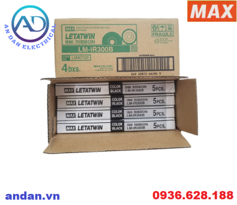 Mực in MAX LM-IR300B, mực in máy in đầu cốt