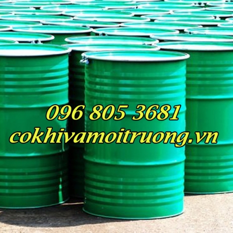 Thùng Phuy Sắt Nắp Kiềng 220 Lít