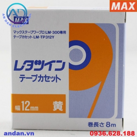 Băng nhãn in MAX LM-TP309Y, LM-TP309W, LM-TP312Y, LM-TP312W
