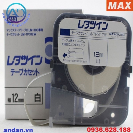 Băng nhãn in MAX LM-TP309Y, LM-TP309W, LM-TP312Y, LM-TP312W