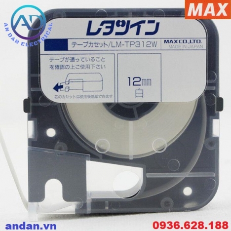 Băng nhãn in MAX LM-TP309Y, LM-TP309W, LM-TP312Y, LM-TP312W