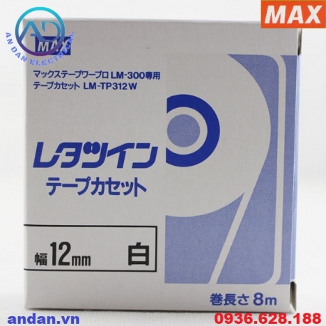 Băng nhãn in MAX LM-TP309Y, LM-TP309W, LM-TP312Y, LM-TP312W