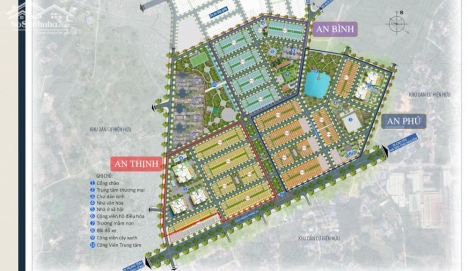 Đất mặt tiền dự án SÔNG CÔNG PARK CITY, đường Cách mạng tháng Mười, TP Sông Công