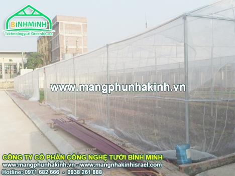 Công dụng của lưới chắn côn trùng, nông nghiệp công nghệ cao, cách làm nhà lưới đơn giản,