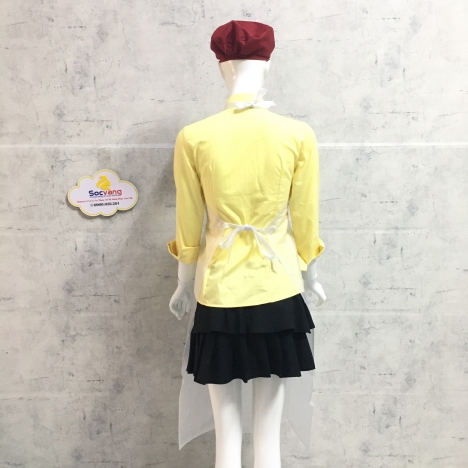 Tạp dề yếm nhựa < hình thật 100% >