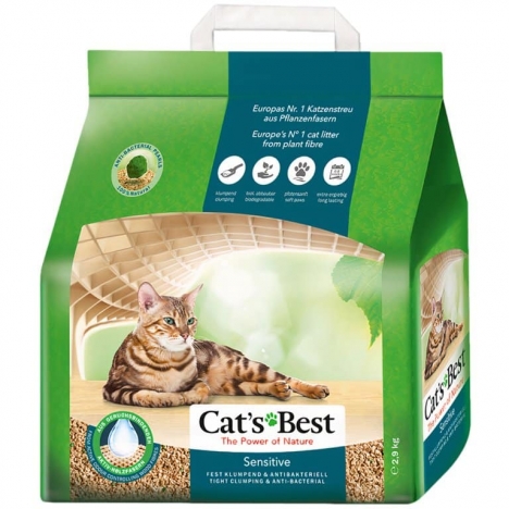 Cát vệ sinh hữu cơ cho mèo CAT’S BEST Sensitive