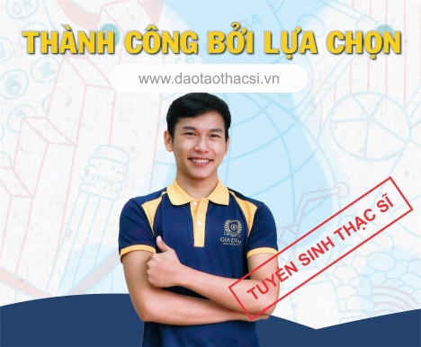 Tuyển sinh thạc sĩ quản trị kinh doanh 2022